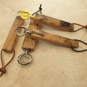 Oak Whisky Barrel Stave Bottle Opener: Loch Lomond Scotch Gift
