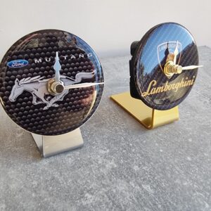Car Badge Clocks