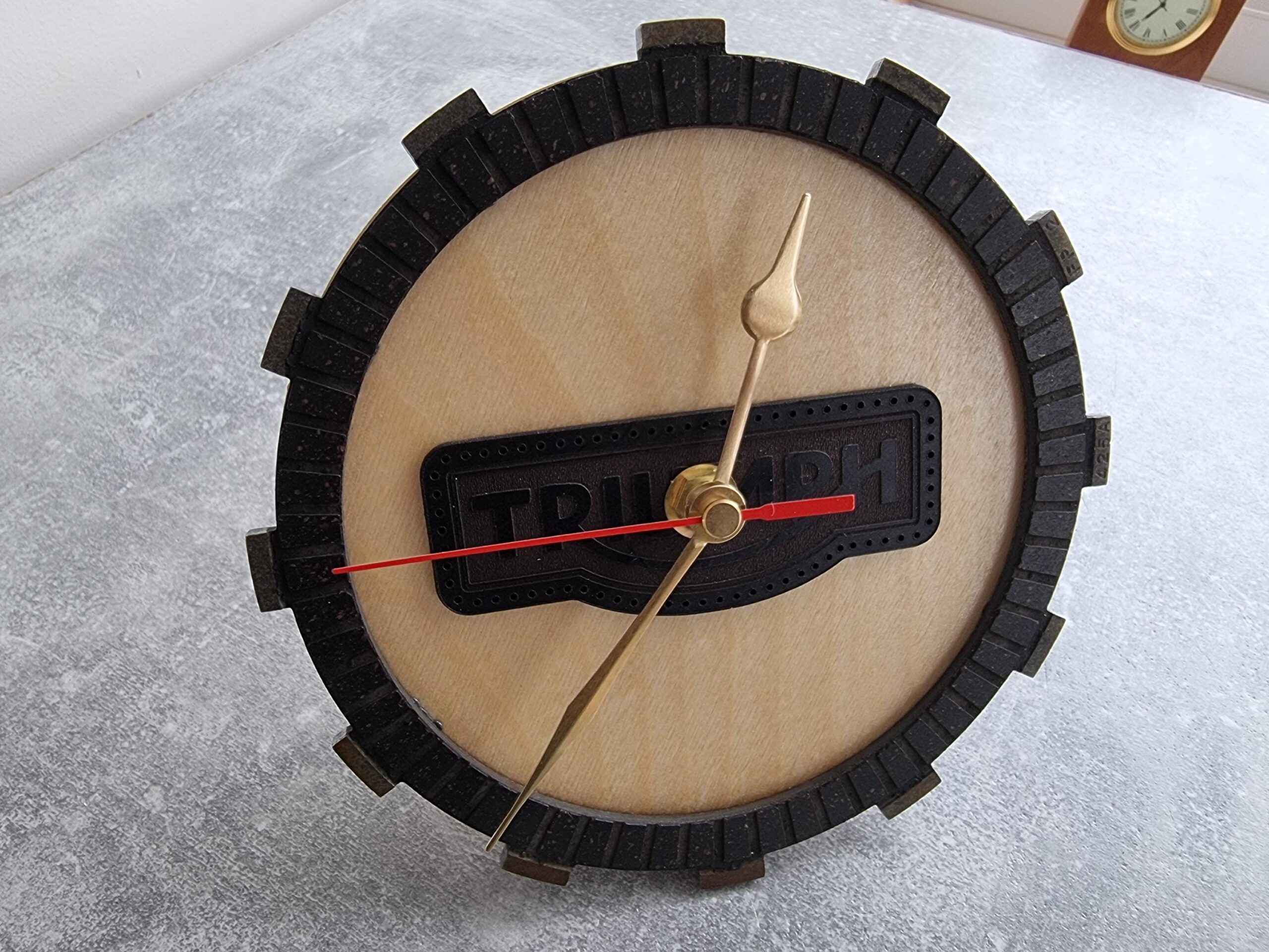 Triumph Trident Clutch / Friction Plate Wall or Desk Clock Motorcycle Owners Club / Enthusiast Gift - Image 10
