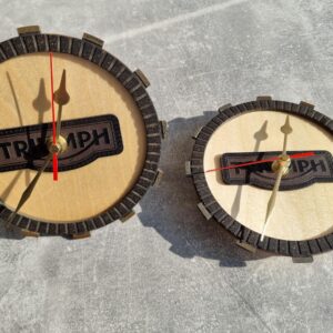 Triumph Trident Clutch / Friction Plate Wall or Desk Clock Motorcycle Owners Club / Enthusiast Gift