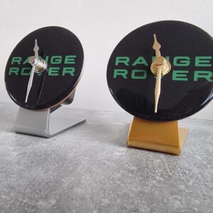 Range Land Rover Table Desk Top Clock 82mm Car Wheel Badge Emblem Owners Club