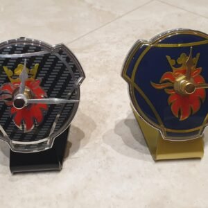 Small Scania Badge Table Desk Clock Handmade Lorry Enthusiast Christmas Gift